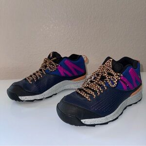 Nike ACG Okwahn II Obsidian/Fuel Orange-Indigo Force Sneakers 6.5 (Women 8)